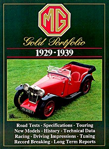 Buch: MG (1929-1939) - Brooklands Gold Portfolio