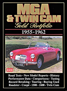 Książka: MGA & Twin Cam (1955-1962) - Brooklands Gold Portfolio