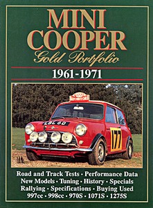 Boek: Mini Cooper (1961-1971) - Brooklands Gold Portfolio