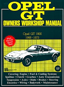 Book: Opel GT 1900 (1968-1973) - Owners Workshop Manual