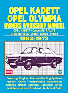 Książka: [AB773] Opel Kadett, Olympia - 1.0-1.1-1.2 (62-73)