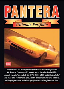 Buch: Pantera (1970-1995) - Brooklands Ultimate Portfolio