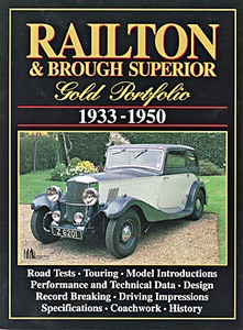 Livre: Railton & Brough Superior (1933-1950) - Brooklands Gold Portfolio