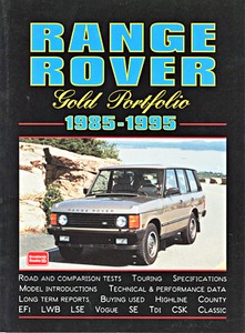 Boek: Range Rover (1985-1995) - Brooklands Gold Portfolio