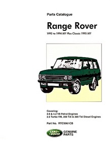 Boek: [RTC9961CB] Range Rover (92-94)/Classic (95)-PC