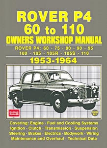 Book: Rover P4 - 60 to 110 (1953-1964) - Owners Workshop Manual
