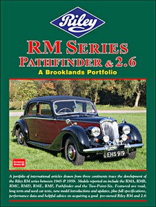 Book: Riley RM Series Pathfinder & 2.6 (1945-1959) - Brooklands Road Test Portfolio