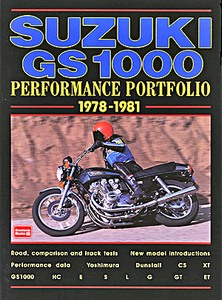 Livre : Suzuki GS1000 (1978-1981) - Brooklands Performance Portfolio