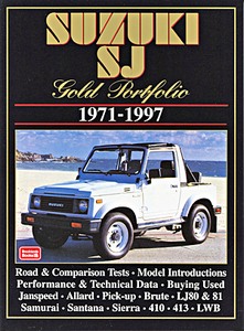 Livre : Suzuki SJ (1971-1997) - Brooklands Gold Portfolio