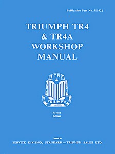 Książka: Triumph TR4 & TR4A - Official Workshop Manual 