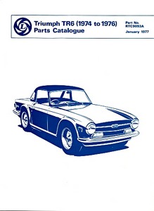Książka: Triumph TR6 (1974-1976) - Parts Catalogue 