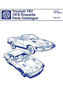 Książka: Triumph TR7 (1979-1981) - Official Parts Catalogue 