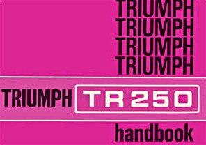 Livre: [545033] Triumph TR250 - HB (USA)