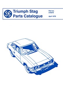 Książka: Triumph Stag - Parts Catalogue 