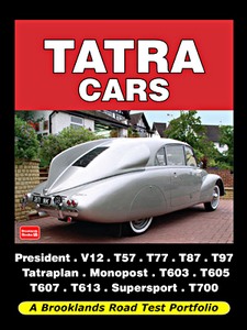 Boek: Tatra Cars - Brooklands Road Test Portfolio