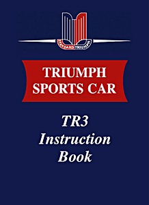Book: Triumph Sports Car TR3 - Official Owner's Handbook 
