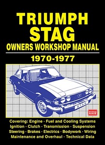 Książka: Triumph Stag - 3.0 V8 Mk 1 and Mk 2 (1970-1977) - Owners Workshop Manual