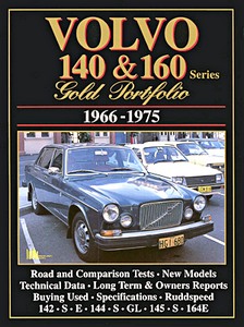 Book: Volvo 140 & 160 Series (1966-1975) - Brooklands Gold Portfolio