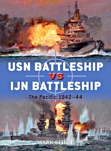 Cubierta libro USN Battleship vs IJN Battleship : The Pacific 1942-44