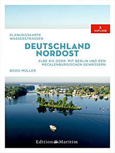 Planungskarte Wasserstrassen Deutschland Nordost