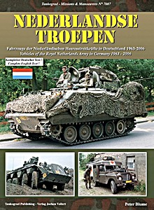 Omslag boek Nederlandse Troepen - Vehicles of the Royal Netherlands Army in Germany 1963-2006