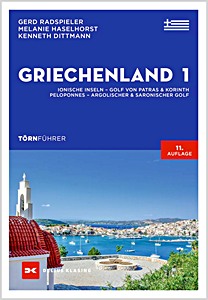 Cover des Buches: Törnführer Griechenland 1: Ionische Inseln, Golf von Patras und Korinth, Peloponnes, Argolischer und Saronischer Golf | Delius Klasing