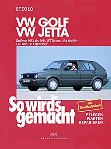 VW Golf II (9/1983-9/1991), Jetta II (1/1984-9/1991) - 1.6 L und 1.8 L Benziner | So wird's gemacht (44)