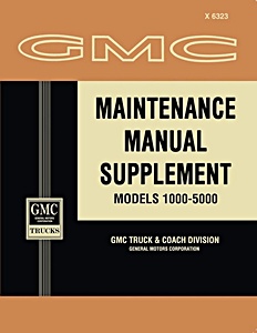 1963 GMC Truck Models 1000-5000 - WSM Supplement