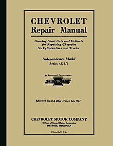 Livre: 1931 Chevrolet Car & Truck WSM