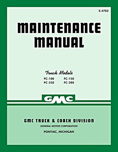 1947 GMC Truck FC-100 150 250 280 WSM
