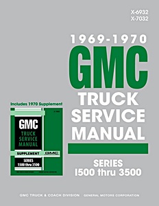1969-1970 GMC Truck - Series 1500 thru 3500 WSM
