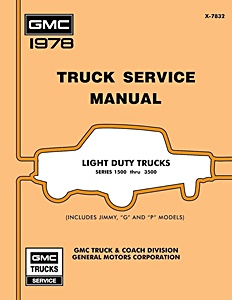 1978 GMC LD Trucks Series 1500-3500 WSM