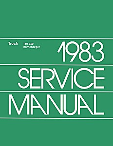 Book: 1983 Dodge 150-350 Ramcharger Shop Manual