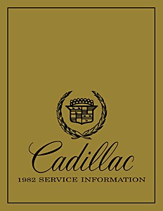 Livre: 1982 Cadillac WSM (2 Vol. Set)