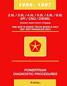 Book: 1996-1997 Dodge / Jeep Powertrain Diagnostic Procedures Manual