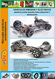 Vehículos híbridos y eléctricos - Manipulación segura para gruistas y desguaces | Manuales prácticos autoformativos | Escola Tècnica del Vallès