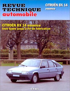 Livre : [RTA 703.1] Citroen BX 14 essence (1983-1992)