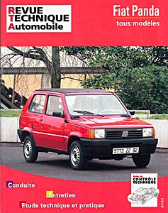 Boek: Fiat Panda - tous modèles (1980-1992) - Revue Technique Automobile (RTA 715)