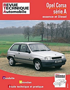 Boek: Opel Corsa A - essence et Diesel (1982-1993) - Revue Technique Automobile (RTA 718.1)