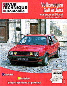 Buch: [RTA 719.1] VW Golf II et Jetta (84-92)