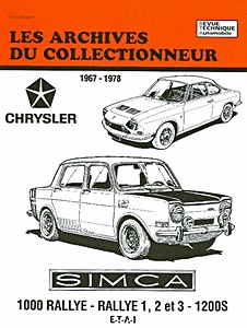 [ADC 037] Simca 1000 Rallye - 1200S (1967-1978)