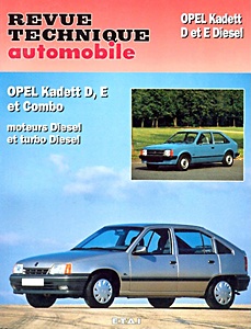Book: Opel Kadett D et E - moteurs Diesel (1982-1990) - Revue Technique Automobile (RTA 084)