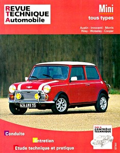 Buch: Mini - tous types: Austin - Innocenti - Morris - Riley - Wolseley - Cooper (1959-1992) - Revue Technique Automobile (RTA 343.5)