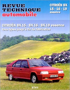Książka: [RTA 702.3] Citroen BX 15-16-19 essence (82-94)