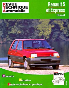Livre: [RTA 480.5] Renault 5 et Express - Diesel (11/85-09/97)