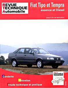 Book: Fiat Tipo et Tempra - essence et Diesel (1988-1996) - Revue Technique Automobile (RTA 713.3)