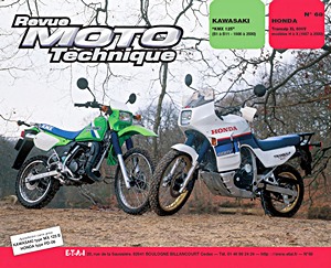 Książka: [RMT 68.3] Kawasaki KMX125 B1-B11 / Honda XL600V