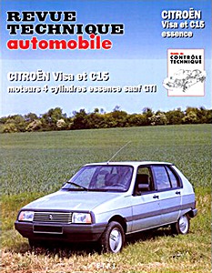 Książka: Citroën Visa et C15 tous types - moteurs 4 cylindres essence - sauf GTI (1979-1989) - Revue Technique Automobile (RTA 387)