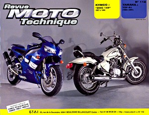 Book: Kymco Zing 125 (1997-1999) - Meteorit 125 (1999) / Yamaha YZF-R1 (1998-1999) - Revue Moto Technique (RMT 112)