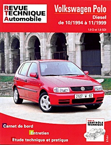 Boek: Volkswagen Polo - Diesel 1.9 D et 1.9 SDi (10/1994-11/1999) - Revue Technique Automobile (RTA 611.1)